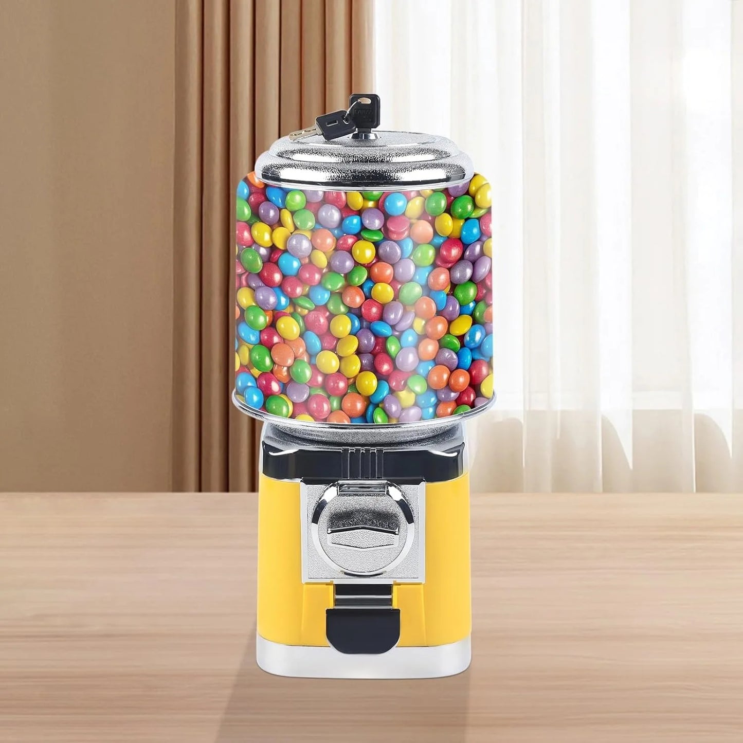 Candy Gumball Vending Machine Automatic Dispenser For Gaming Stores