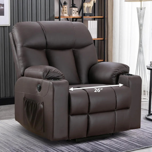 LZJV Power Lift Recliner Chair With Heated Massage