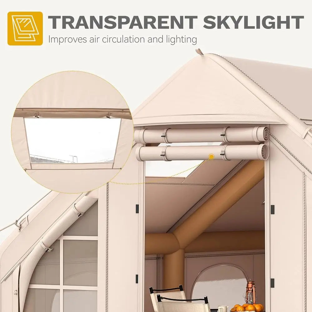 Waterproof Camping Tent With Pump For Glamping And Outdoor