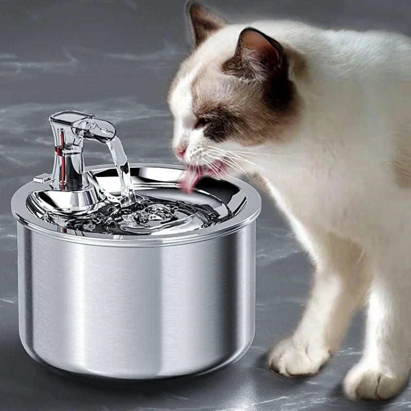 Automatic Stainless Steel Pet Water Dispenser Fountain