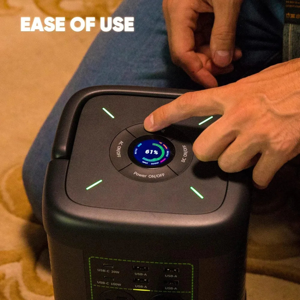 Portable Power Station X700 662Wh LiFePO4 Solar Generator