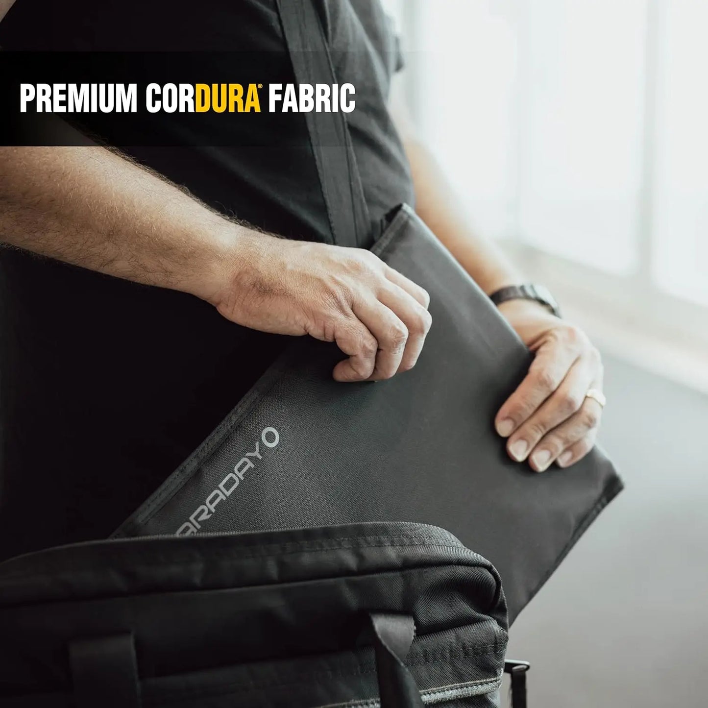 Faraday Bag For Laptops Magnetic Closure Military Grade Privacy