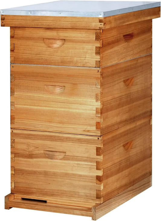 Honey Lake 8 Frame Beehive Kit With Beeswax Coating