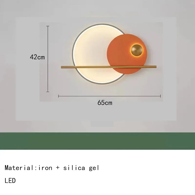 Jiankexing Nordic Led Wall Light For Bedroom And Living Room