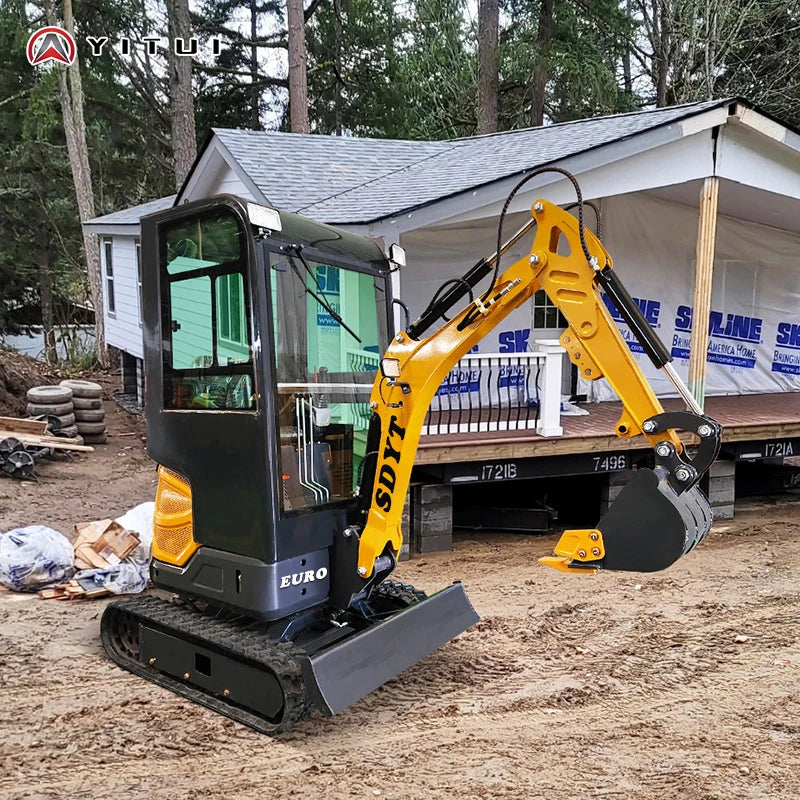 Factory Price 1.2 Ton Small Excavator Euro 5 EPA Engine