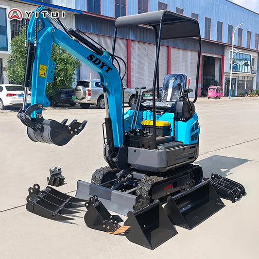 Factory Price 1.2 Ton Small Excavator Euro 5 EPA Engine