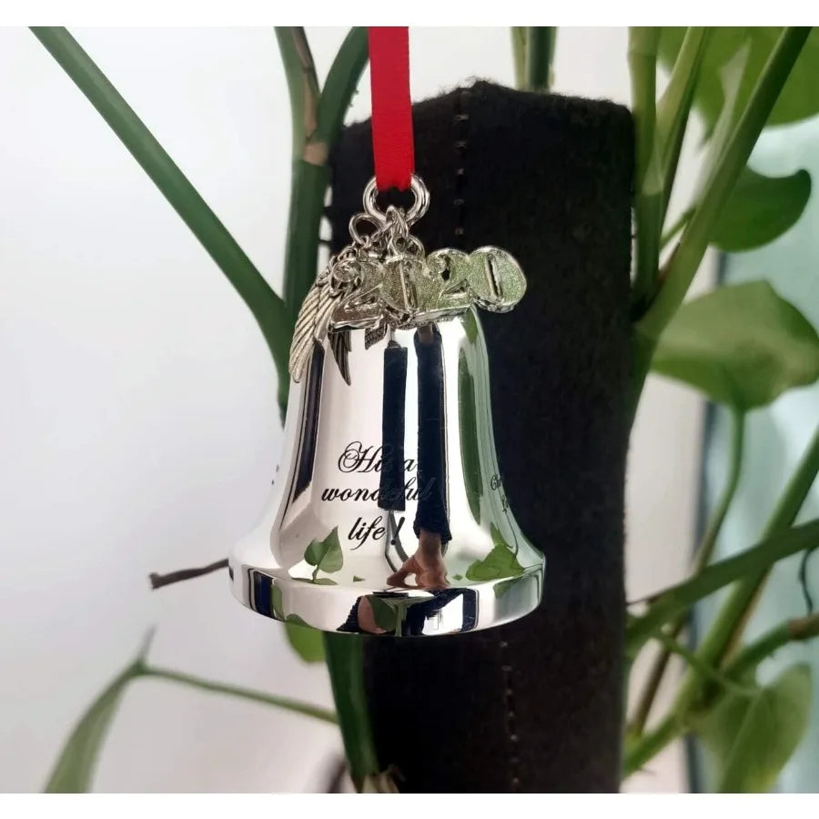 Juppe 2025 Silver Engraved Its A Wonderful Life Ornaments