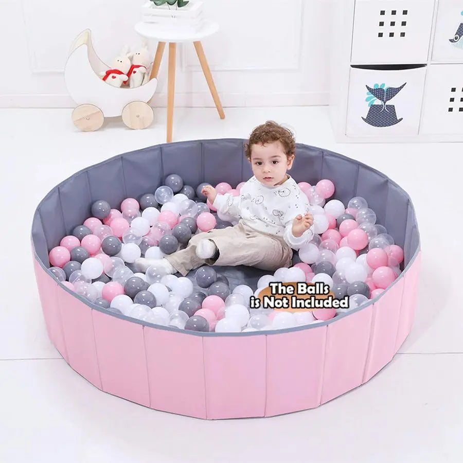 Folding Portable Baby Ball Pit Play Yard No Inflation