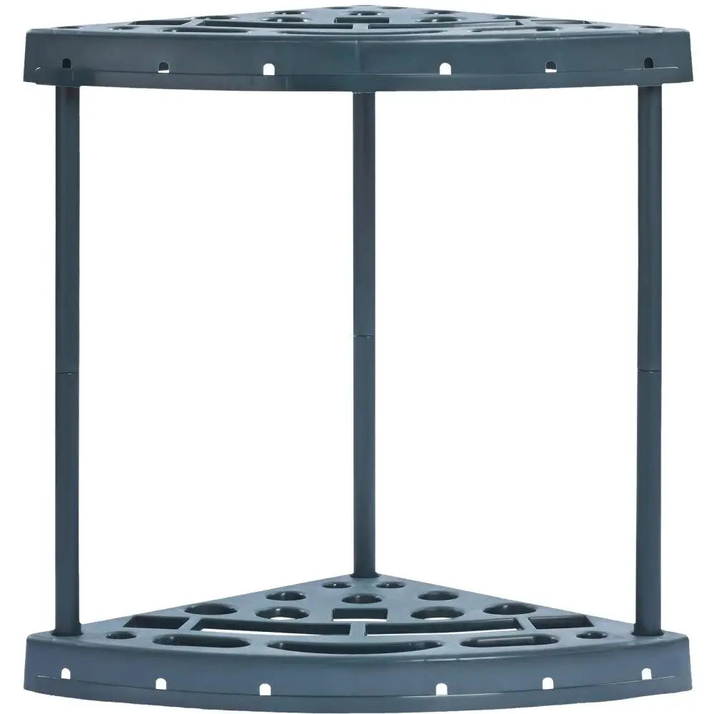 19 Slot Garden Tool Organizer Rack for Yard and Garage Storage