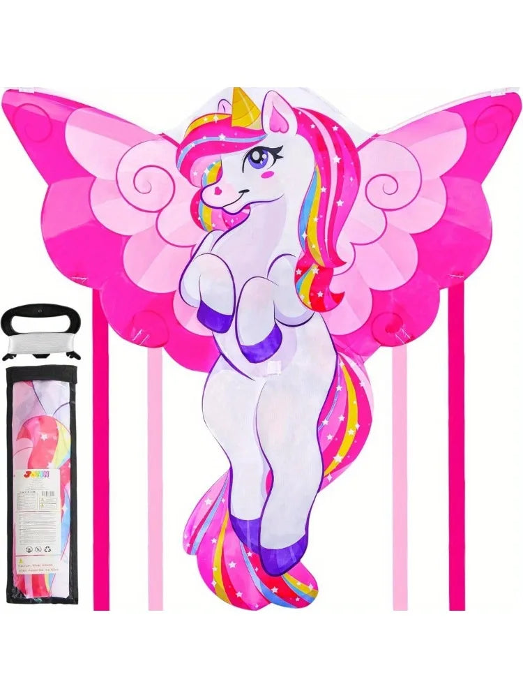Giant Unicorn Kite For Kids And Adults Easy To Fly