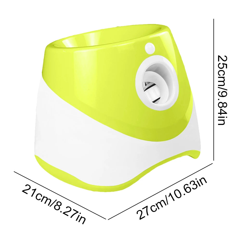 Pet Prime Automatic Dog Ball Thrower Launcher 3 Tennis Balls