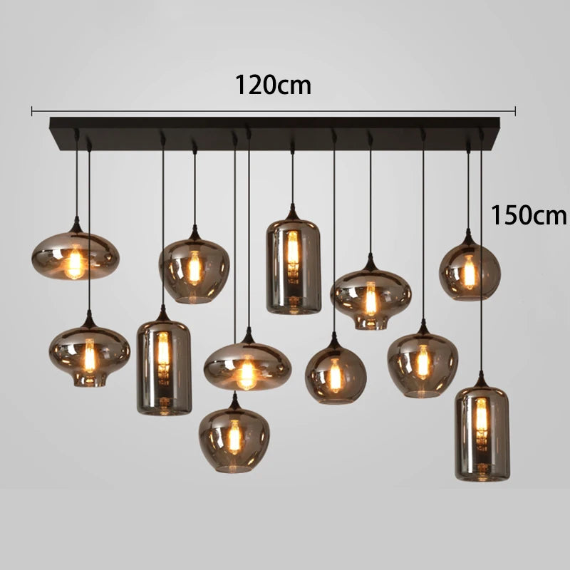 Modern LED Pendant Light for Living Room and Dining Room