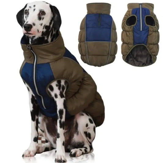 Dog Winter Coat Waterproof Fleece Jacket For Outdoor Adventures