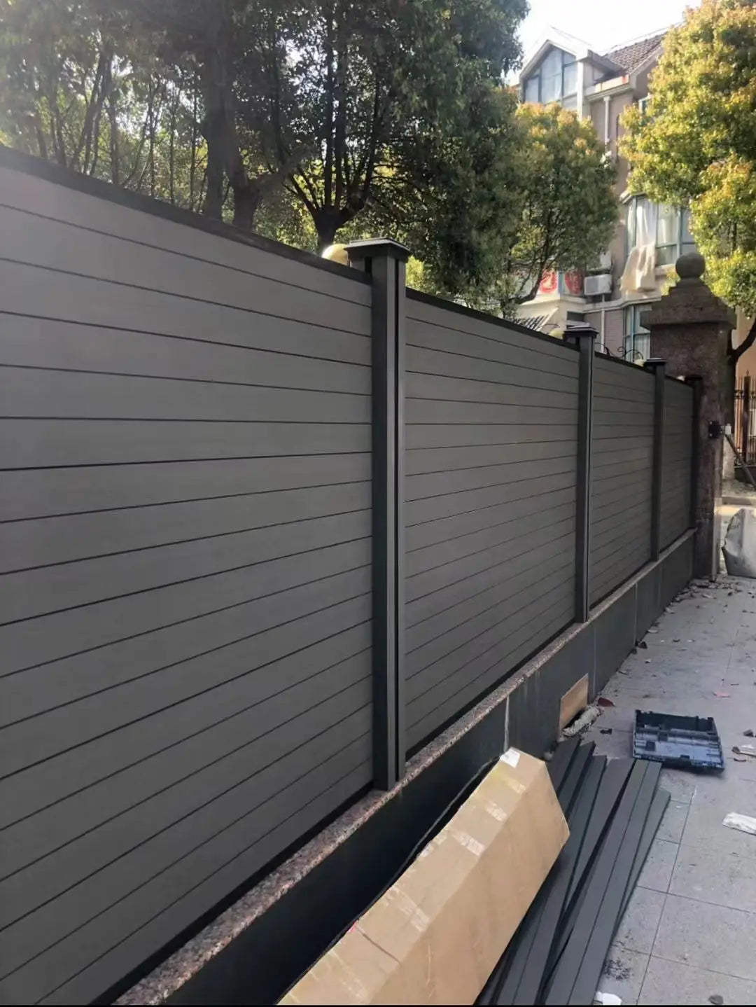 Privacy WPC Fence Panel All Weather UV Termite Proof