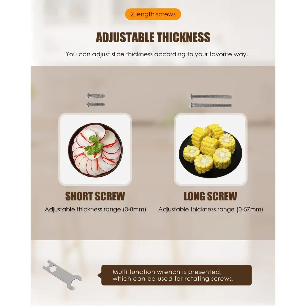 DAFIFY 2 Blade Manual Meat Ribs Chopper Slicer Bone Cutter