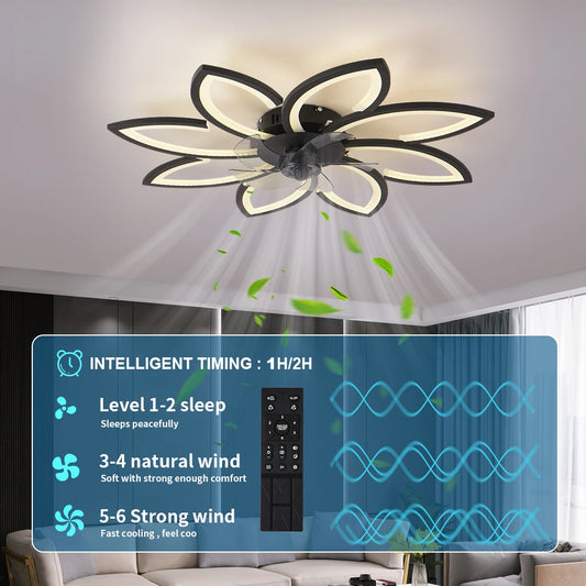Ceiling Fan Light With Remote LED For Dining And Bedroom