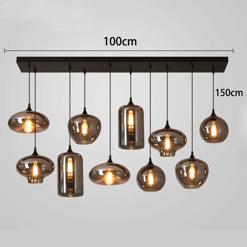 Modern LED Pendant Light for Living Room and Dining Room