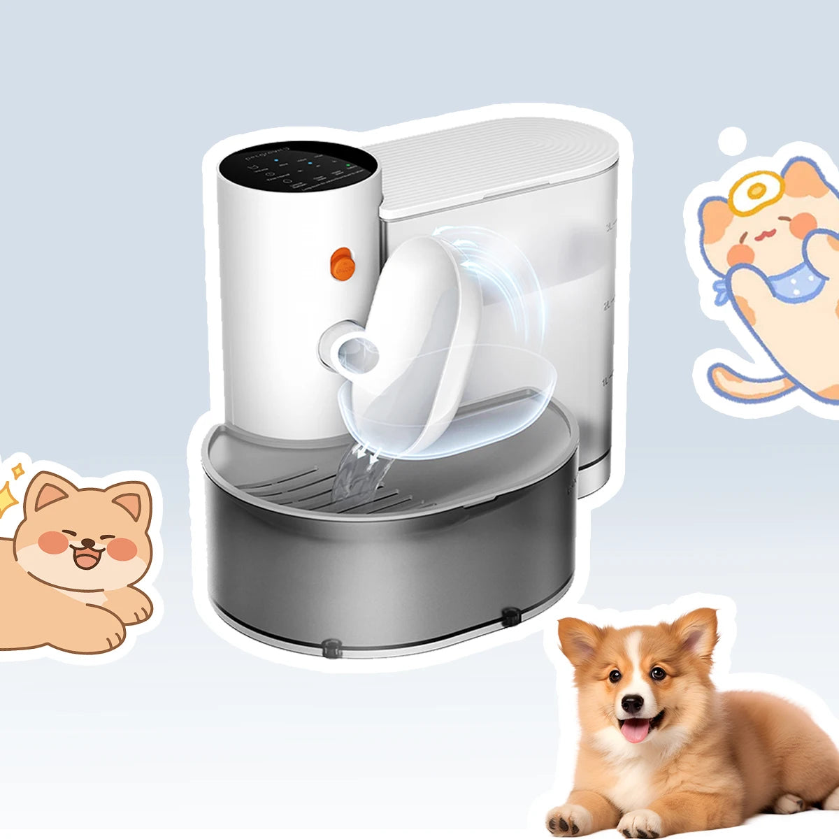 Automatic Pet Water Dispenser for Dogs and Cats