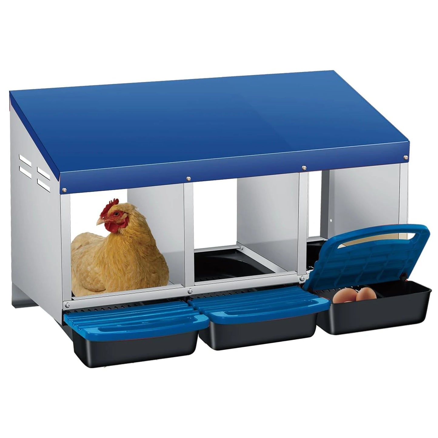TWISTER.CK Automatic Egg Collection Multi Compartment Chicken Nest Box