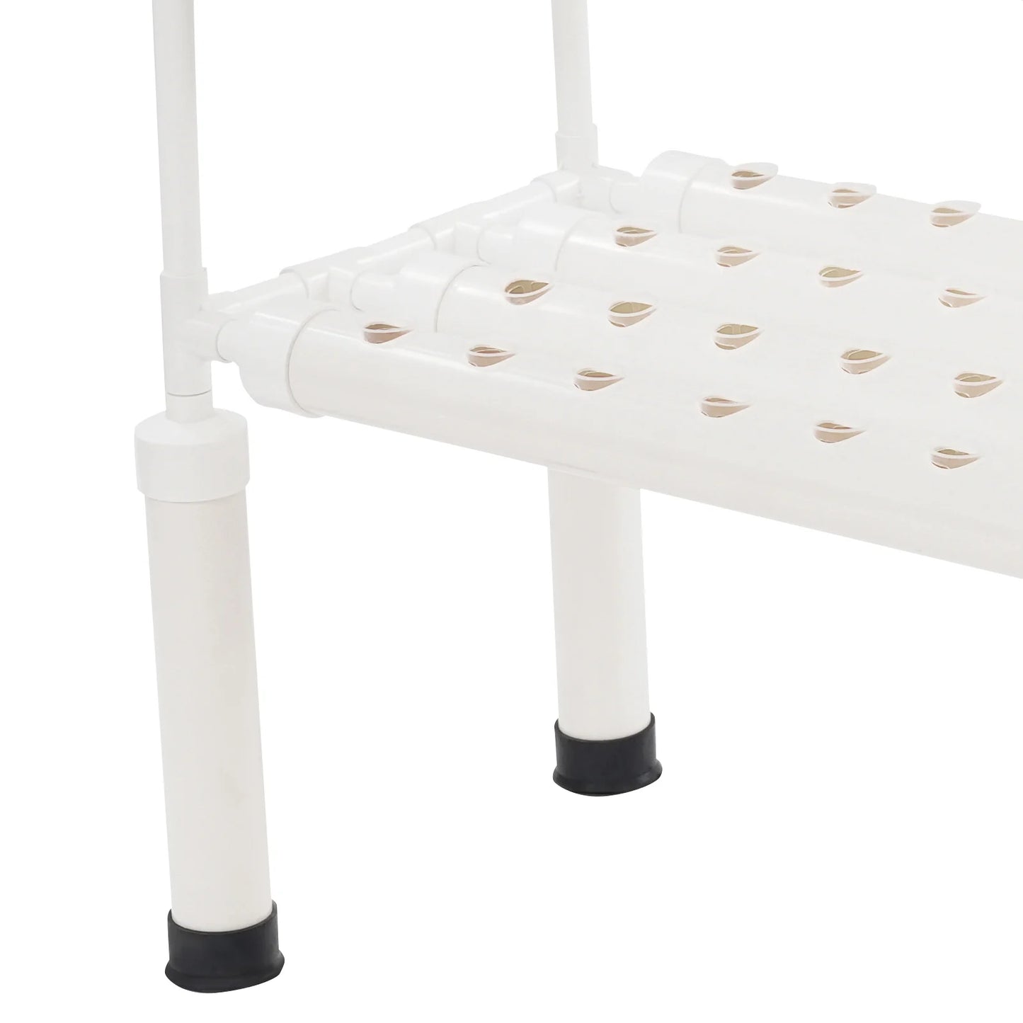 Hign-concerned 3 Tier 108 Hole Vertical Hydroponic Grow Rack