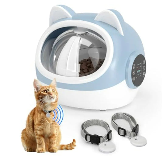 Hign-concerned RFID Automatic Pet Feeder With Dual Collar Tags