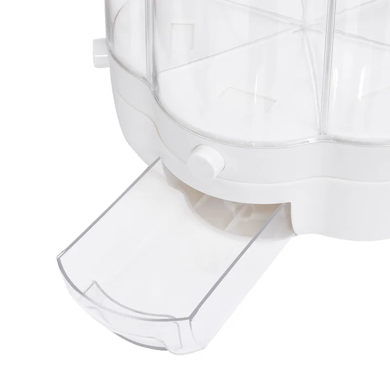 Hign-concerned Rotating Food Storage Containers For Rice Beans Grains