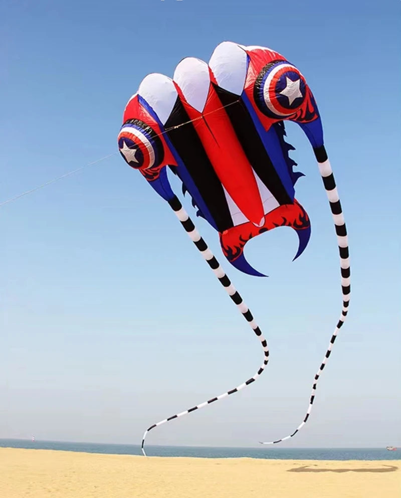 Trilobite kite for adults kite nylon soft kite reel octopus kite factory professional parachute fishing kite giant kite windsock